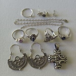 Sterling Silver Jewelry Lot